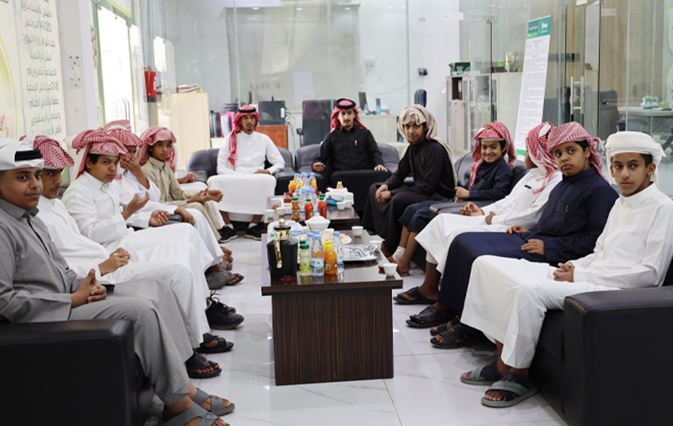 جمعية إكرام النعمة تستقبل وفد نادي شباب المتوسط ضمن برنامج الرحال الصغير
